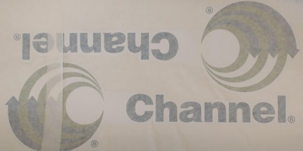 channel logo decal