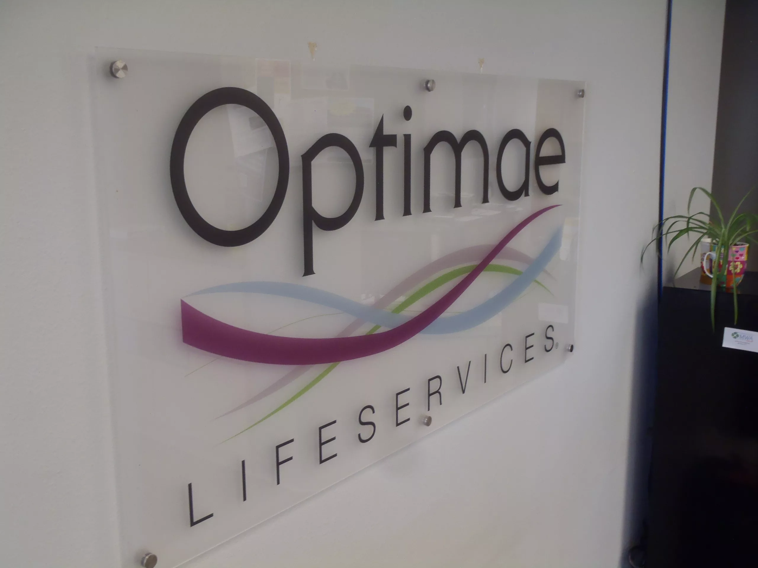 Optimae Interior Sign